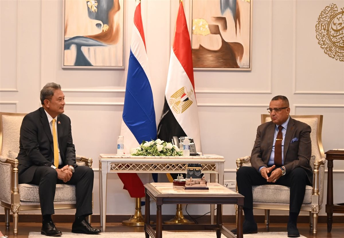 محافظ جنوب سيناء يستقبل سفير تايلاند بالقاهرة