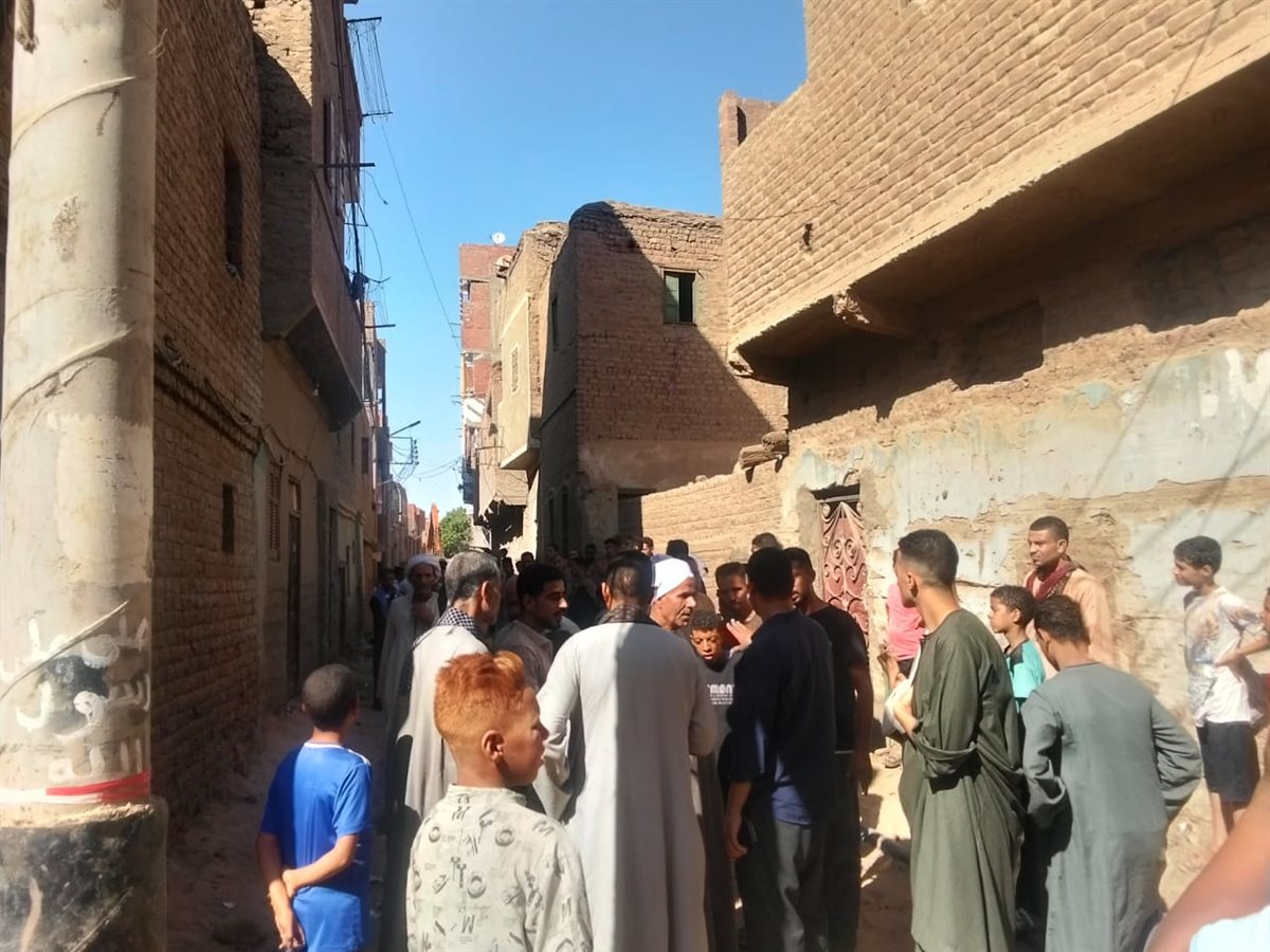 انهيار منزل بأسيوط 