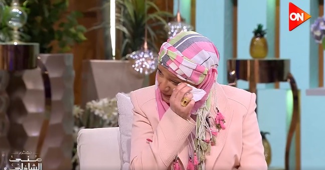 مشيرة إسماعيل وابنتها في ضيافة منى الشاذلي