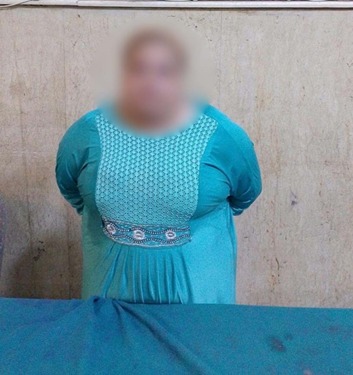 المتهمة بالتعدي على جيرانه