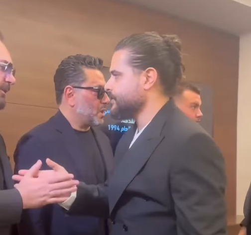 اللقطات الأولى من عزاء شقيق الفنان زياد برجي بحضور نجوم الفن