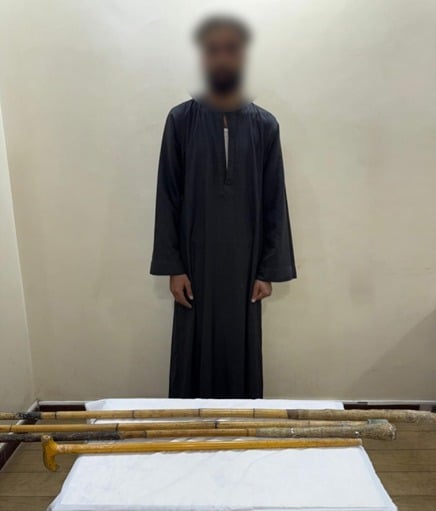 حرامي العكازات في أسيوط