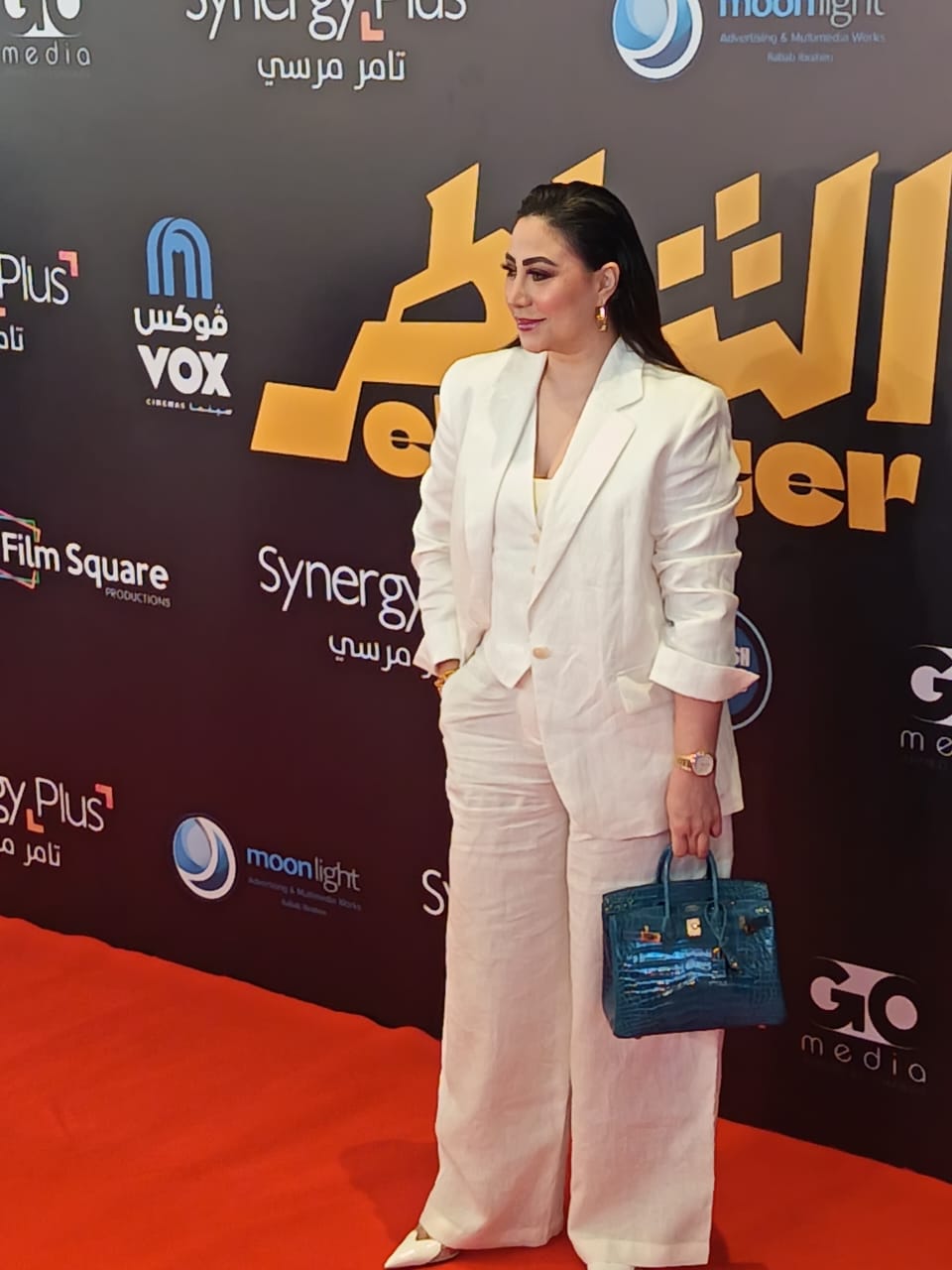 المطربة بوسي من العرض الخاص لفيلم 