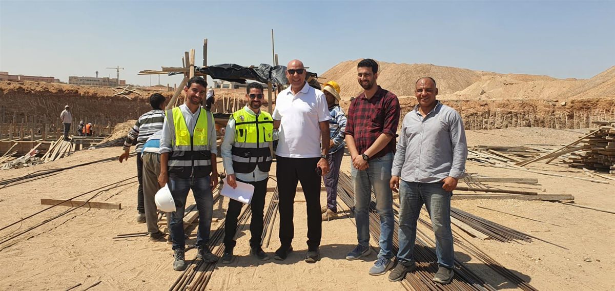 هشام نصر يُتابع أعمال إنشاء فرع الزمالك بمدينة 6 أكتوبر