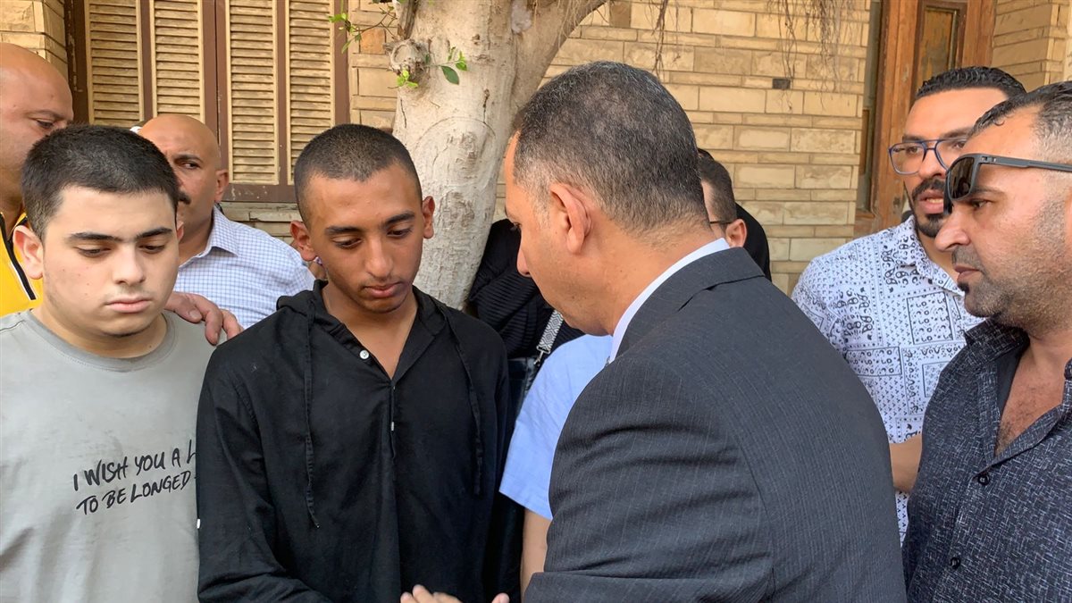 جنازة العقيد أحمد بلال 