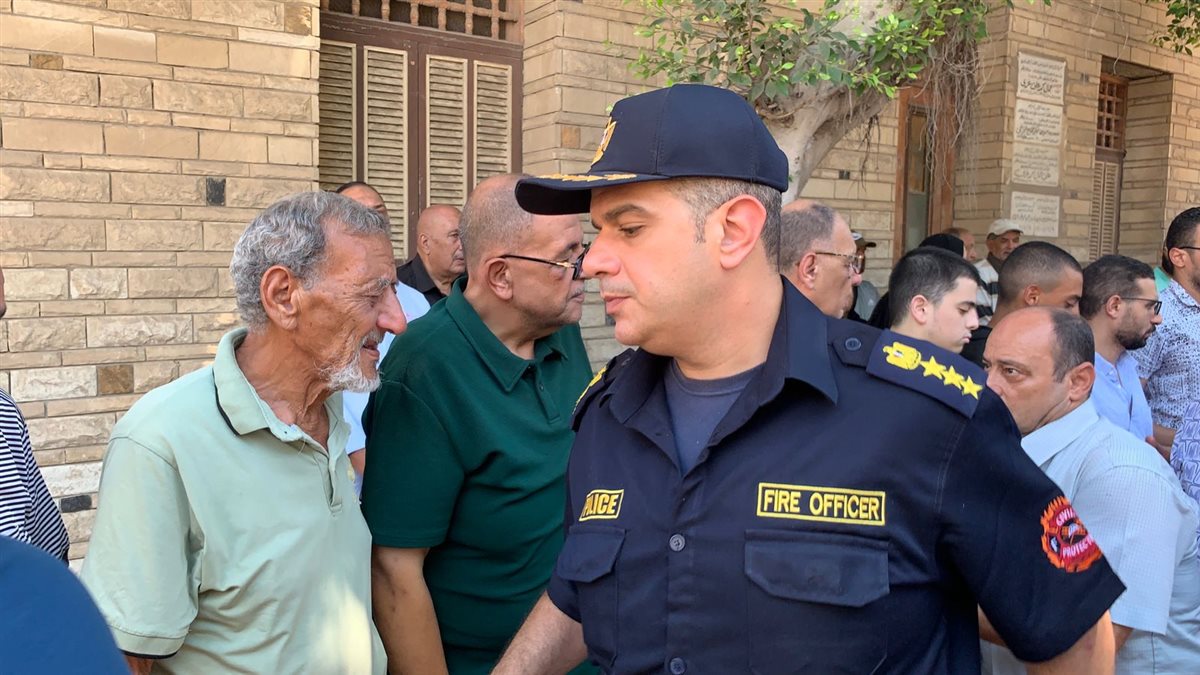 جنازة العقيد أحمد بلال 