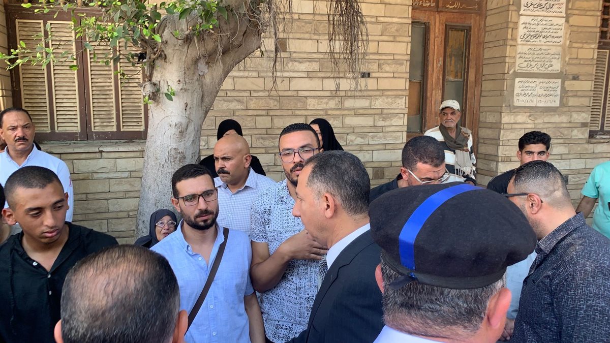 جنازة العقيد أحمد بلال 