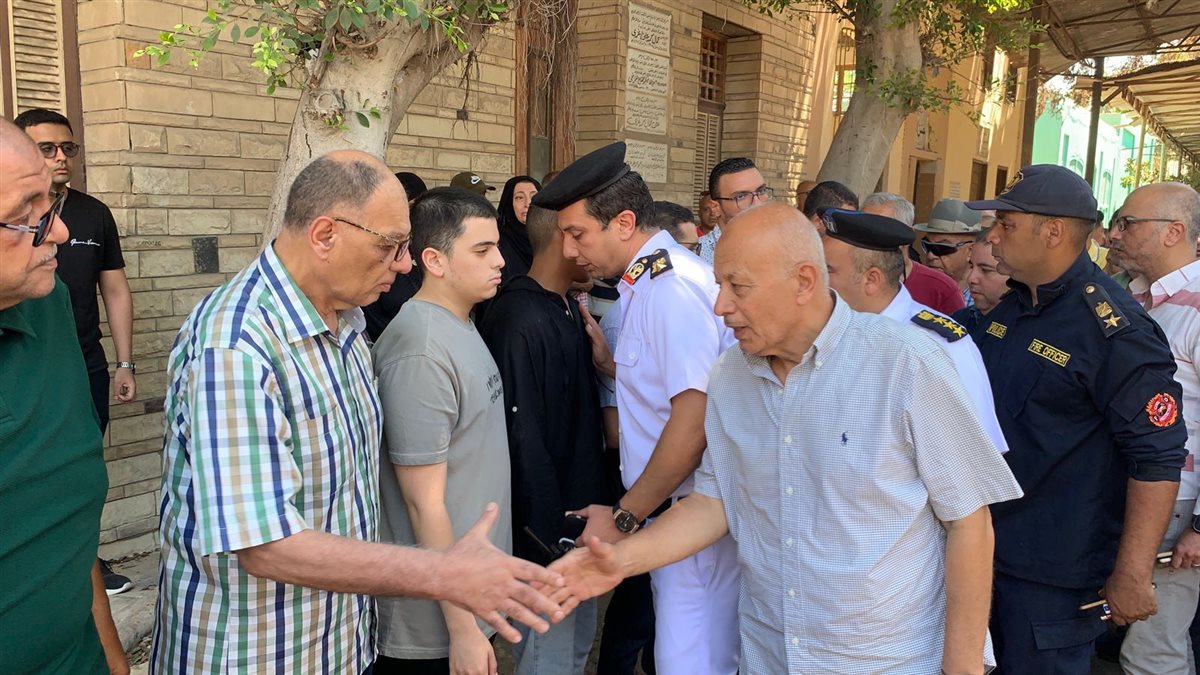 جنازة العقيد أحمد بلال 