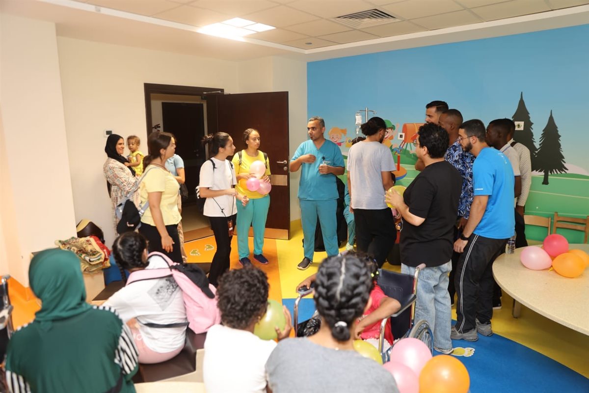 وفد افريقي يدعم متحدي السرطان بالأقصر