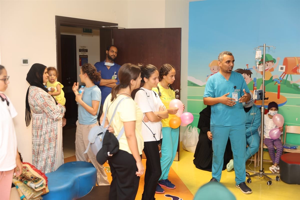 وفد افريقي يدعم متحدي السرطان بالأقصر