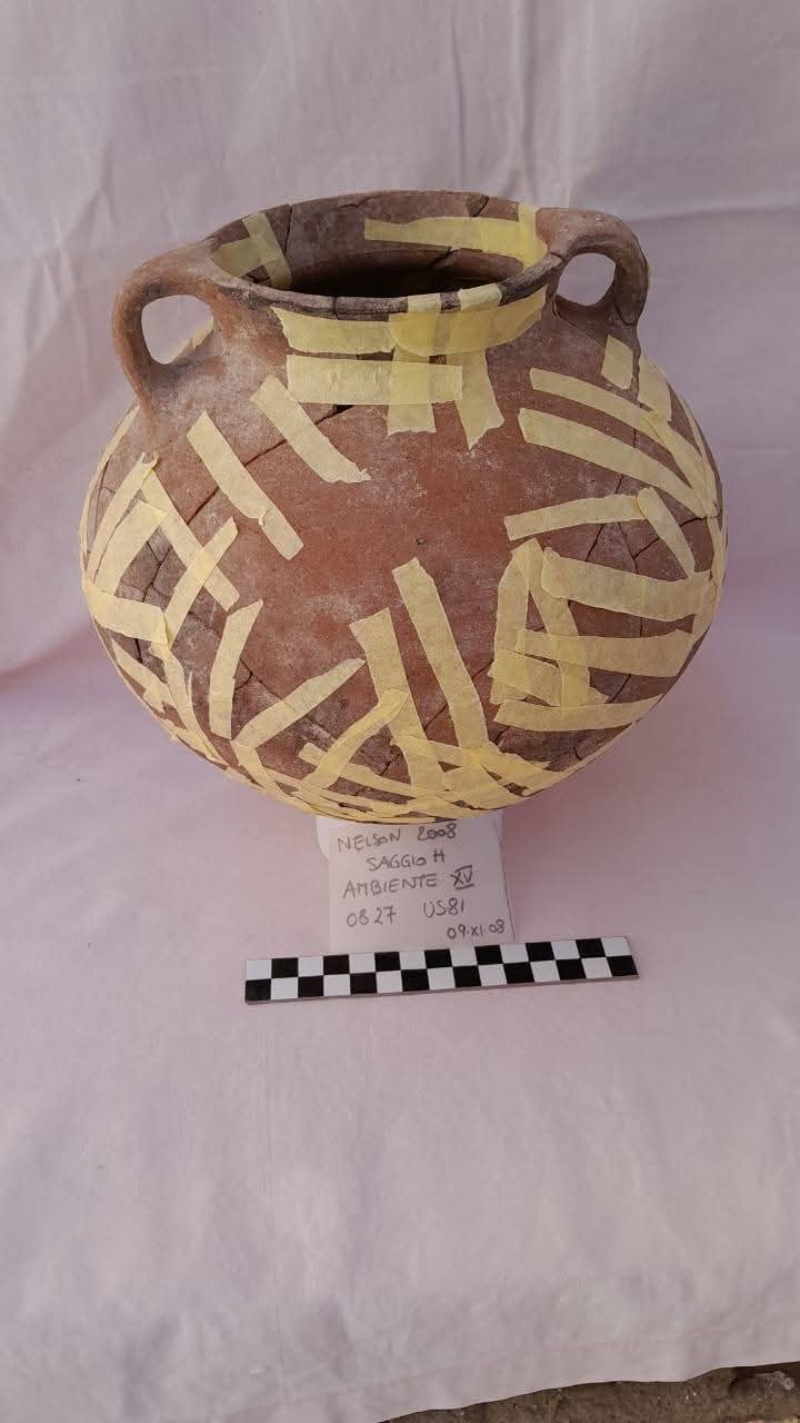 دراسة اللقى الأثرية المكتشفة بجزيرة في الإسكندرية خلال موسم ربيع 2025