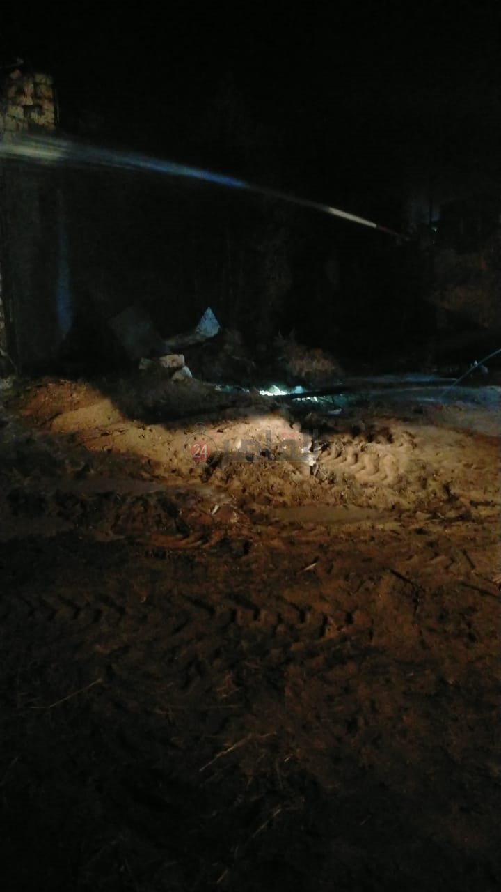 حريق طرمبة بنزين بالمنيا (2)