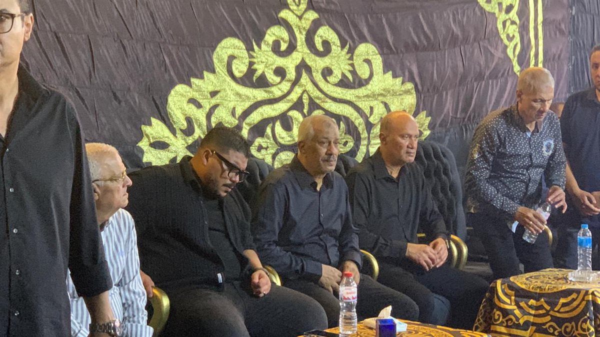 عزاء الدكتور ميمي عبد الرازق 