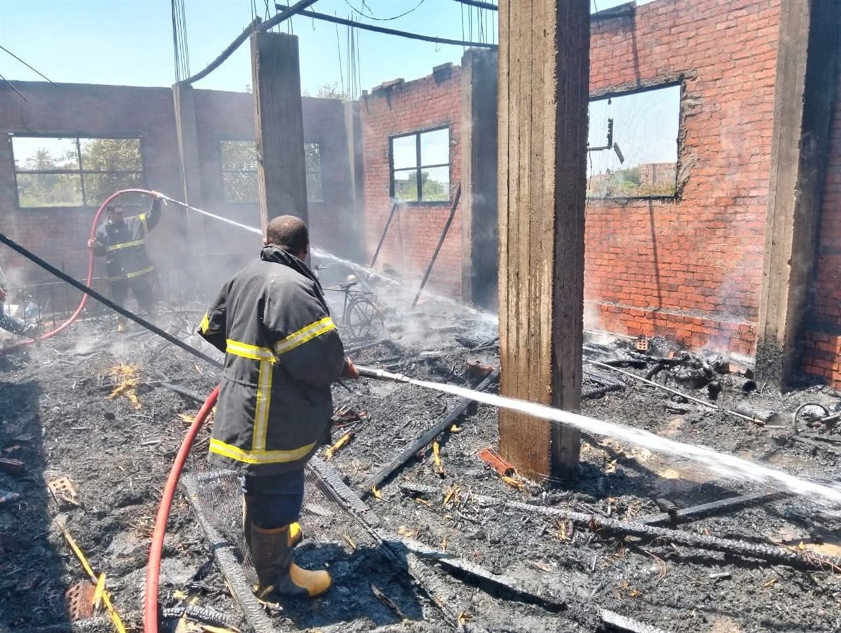 السيطرة على حريق منزل في المنوفية