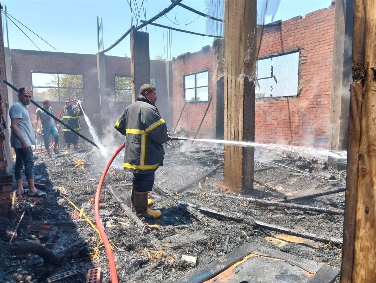 السيطرة على حريق منزل في المنوفية