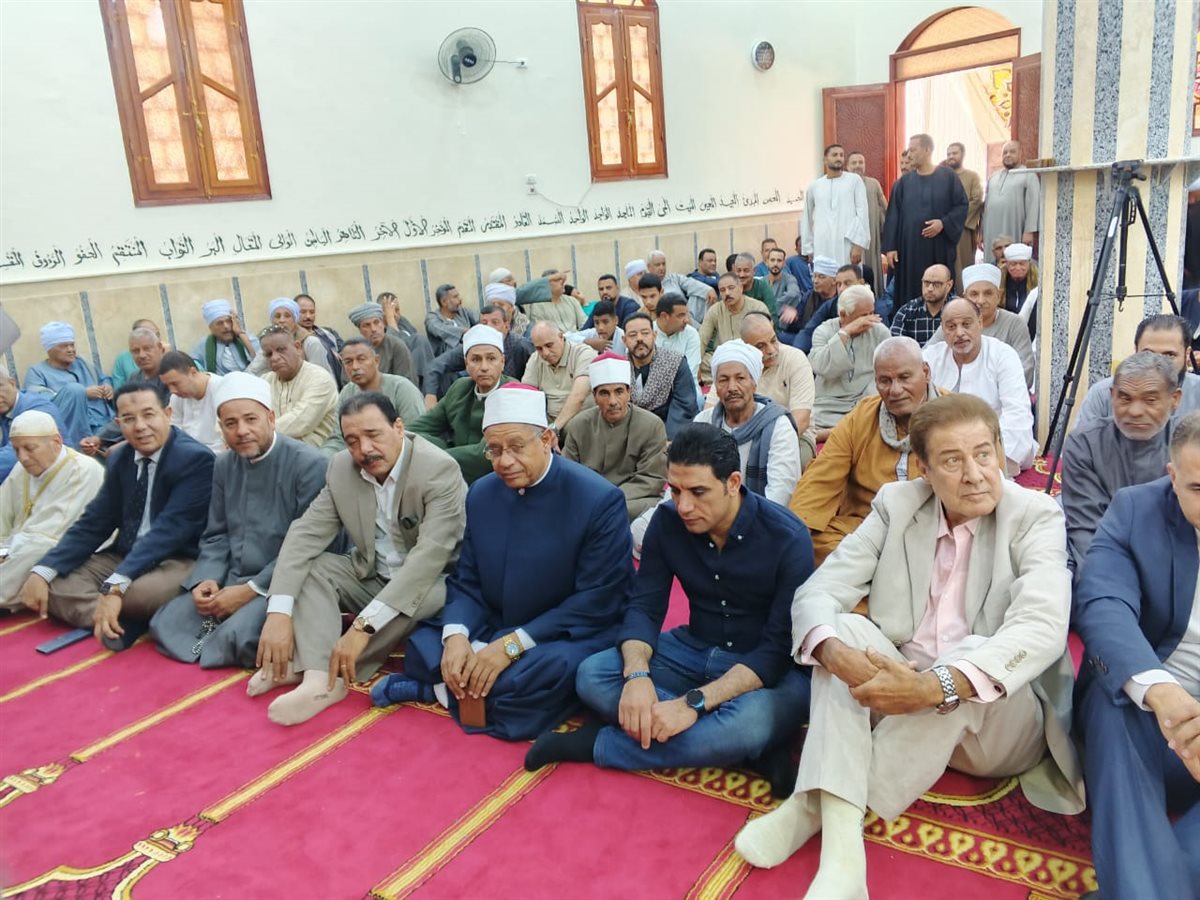 افتتاح مسجد ابوبكر الصديق بقرية بلصفورة