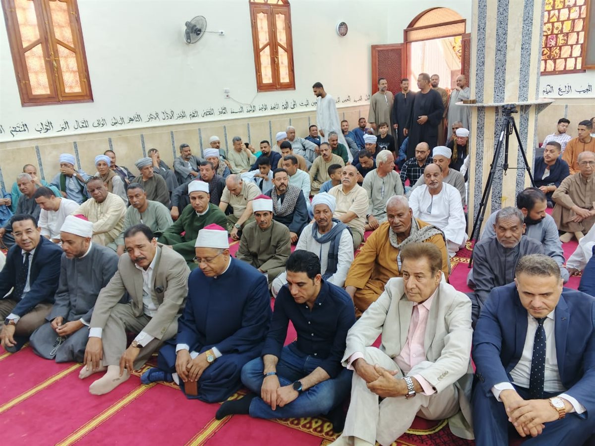 افتتاح مسجد ابوبكر الصديق بقرية بلصفورة