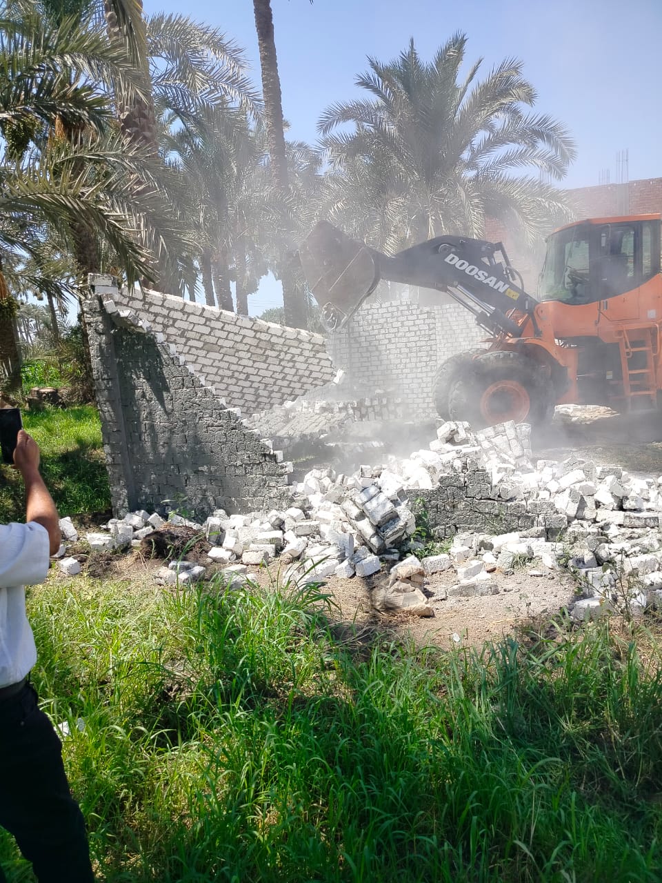 إزالة حالات تعدٍ على أملاك الدولة