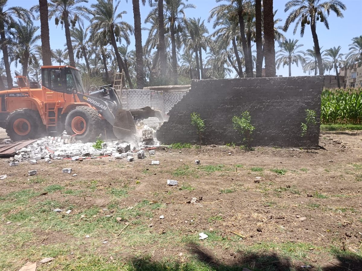 إزالة حالات تعدٍ على أملاك الدولة