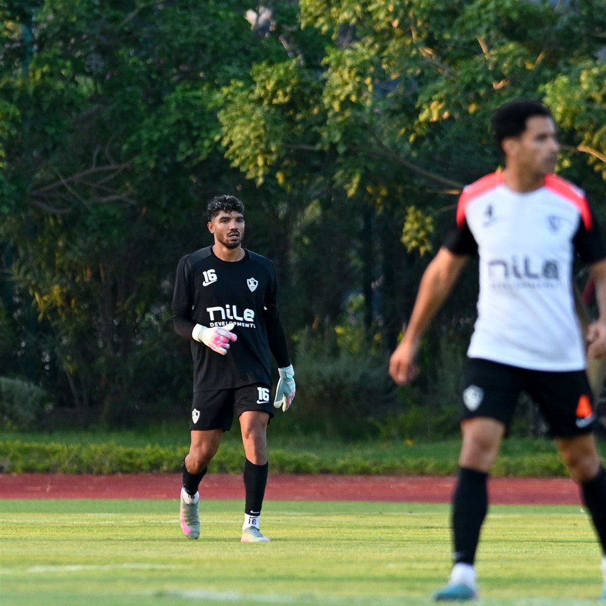 <strong>صور من مباراة الزمالك والشمس الودية </strong>