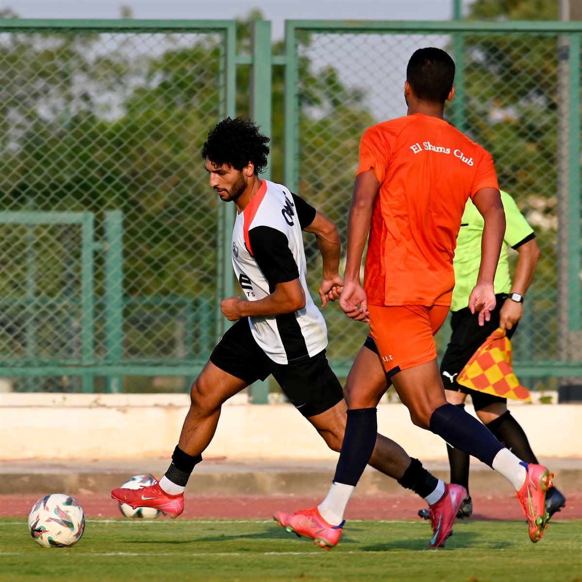 <strong>صور من مباراة الزمالك والشمس الودية </strong>