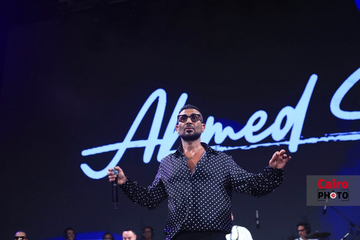 أحمد سعد من حفل مهرجان ليالي مراسي