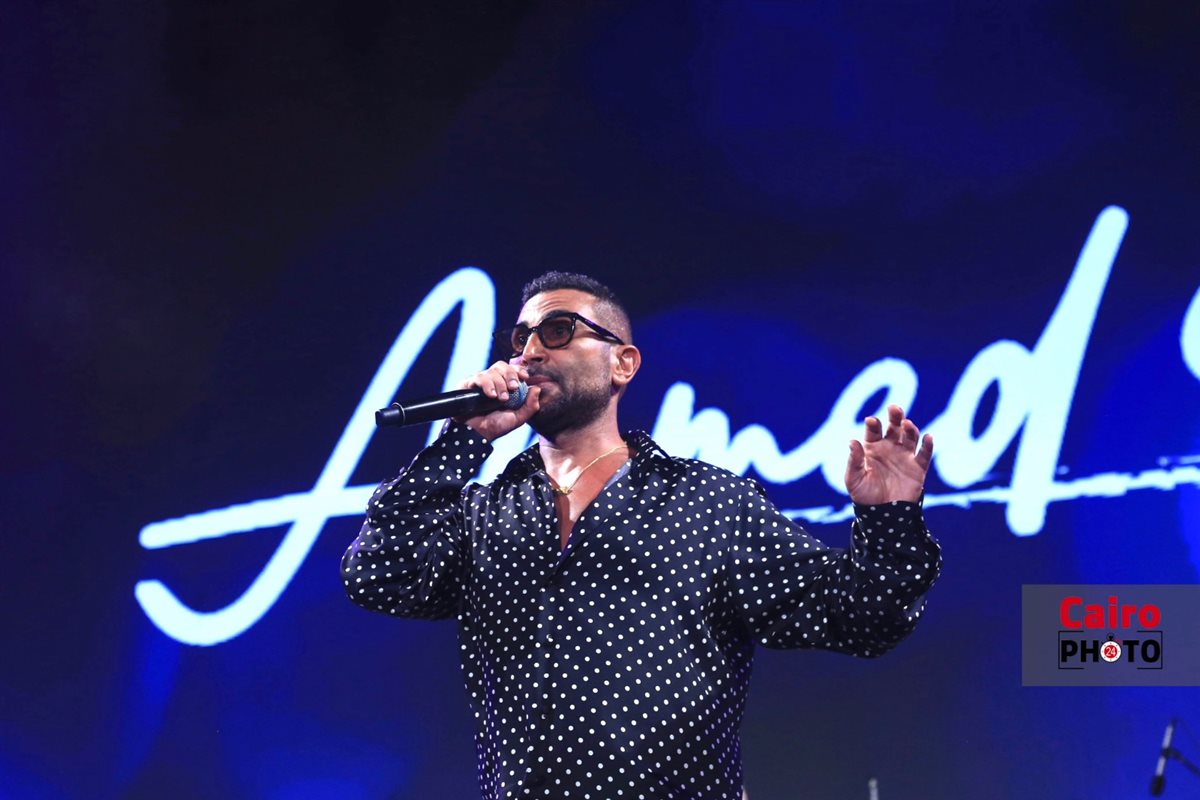 أحمد سعد من حفل مهرجان ليالي مراسي