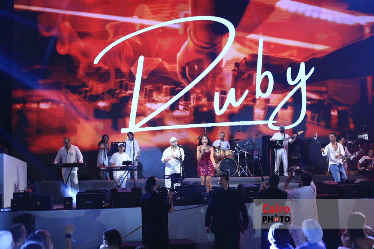 روبي من حفل مهرجان ليالي مراسي