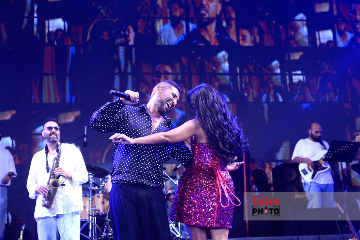 أحمد سعد وروبي يرفعان شعار كامل العدد في الليلة الثالثة لمهرجان مراسي