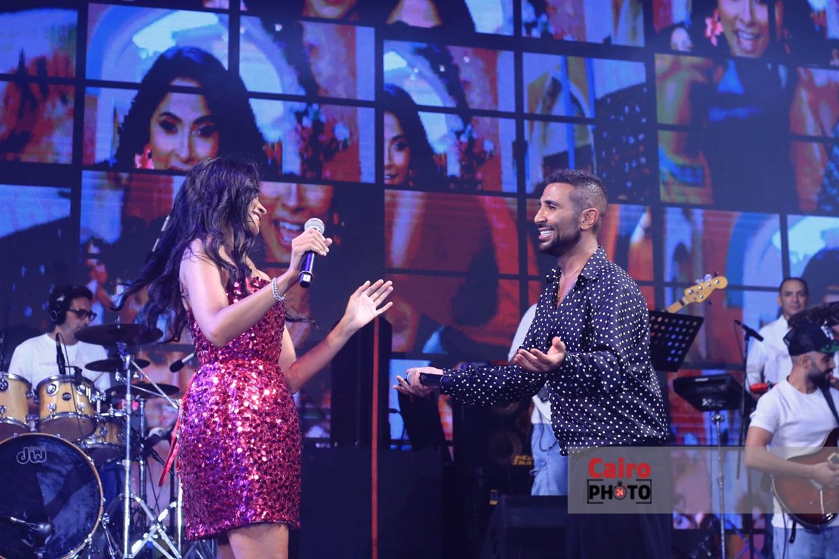 أحمد سعد وروبي يرفعان شعار كامل العدد في الليلة الثالثة لمهرجان مراسي