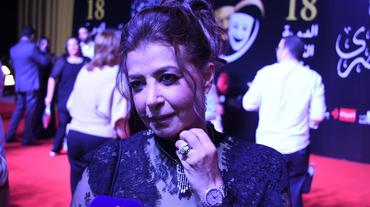 منال سلامة في الدورة الـ 18 من المهرجان القومي للمسرح المصري