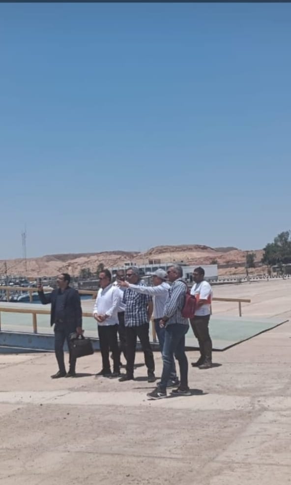 تفقد ميناء شرم الشيخ