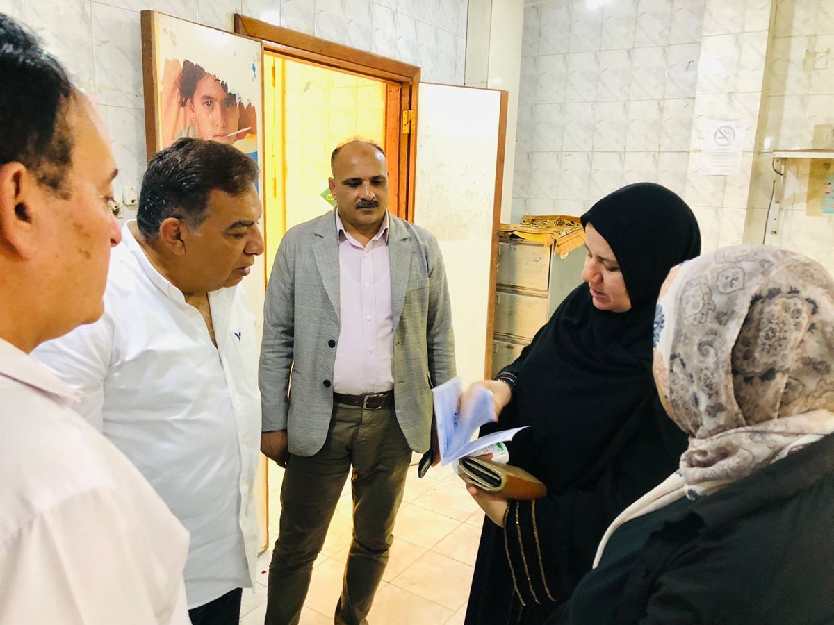 جانب من الزيارة