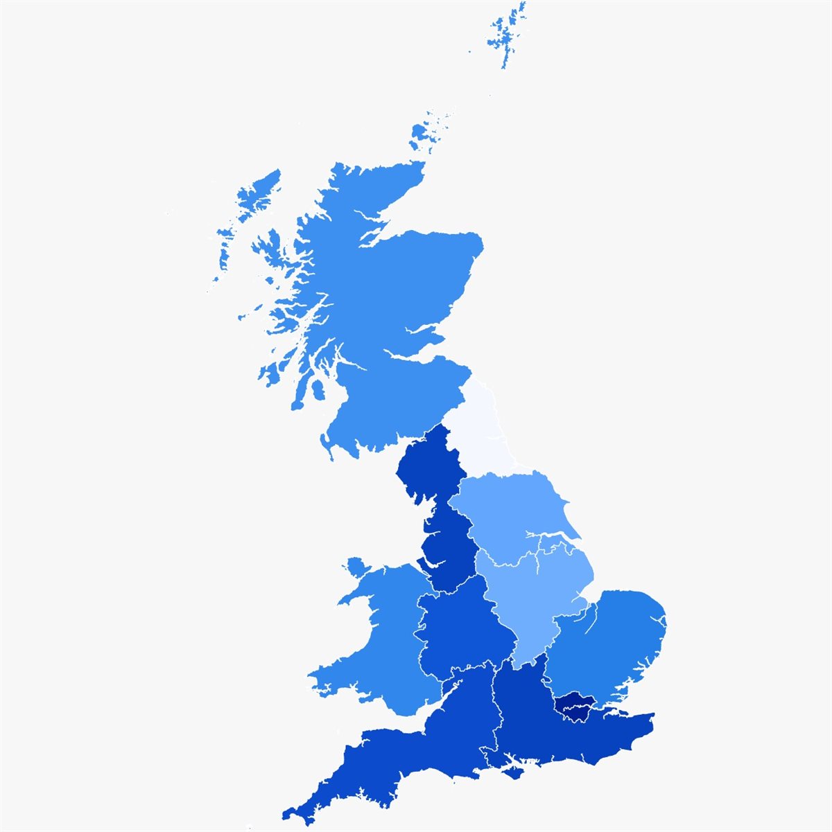 خريطة بريطانيا العظمى