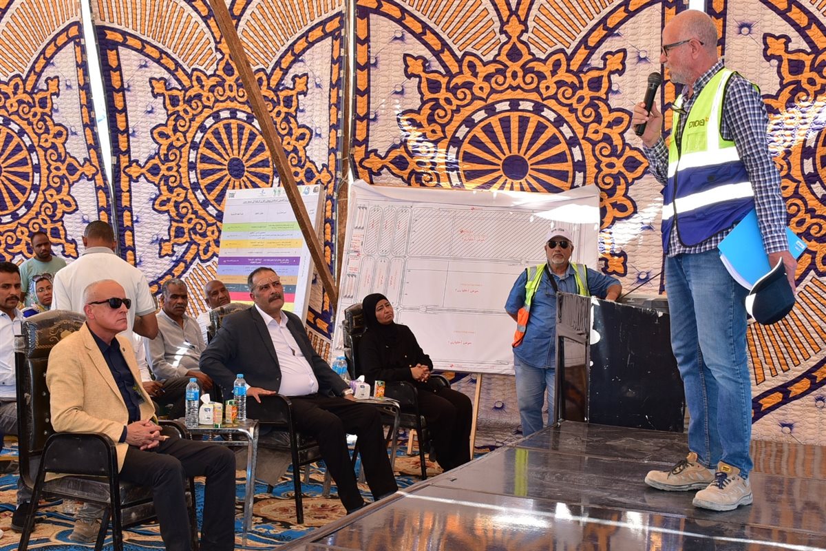 محافظ الأقصر يتفقد مشروعات بالطود