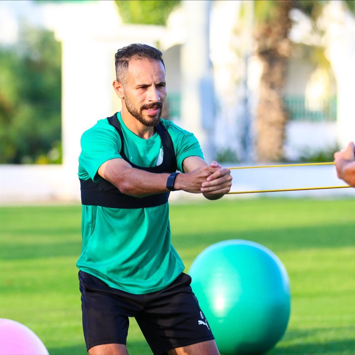 المصري يواصل استعداداته في سوسة لمواجهة النجم الساحلي وديًا