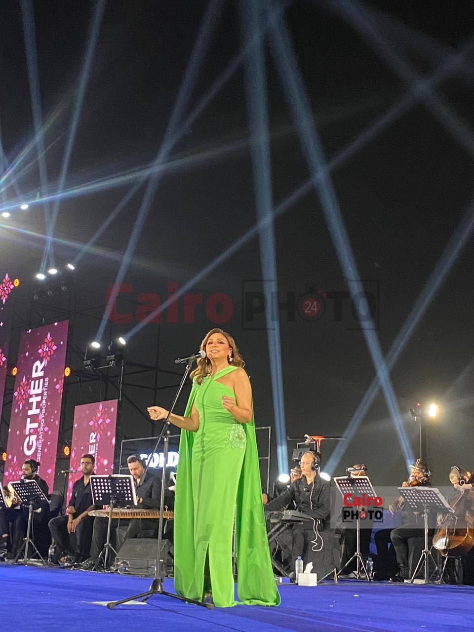 بعد شائعات إصابتها بالسرطان.. أول ظهور لـ أنغام بحفل خاص في المتحف المصري الكبير