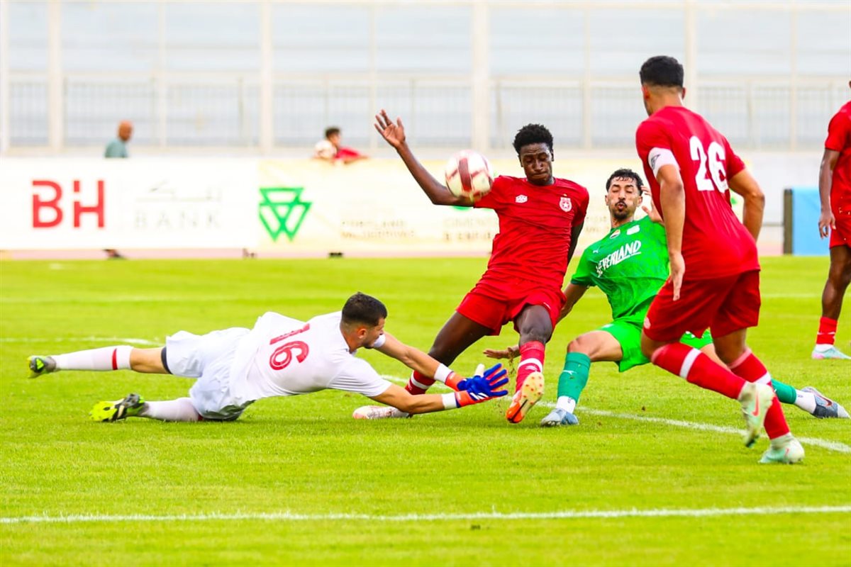 مباراة المصري والنجم الساحلي