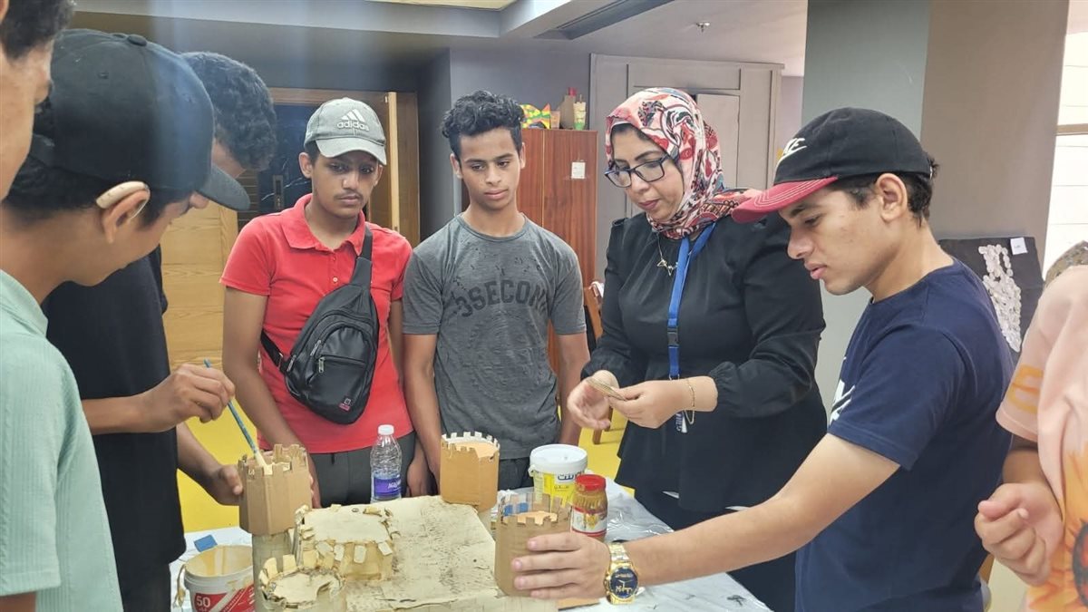 جانب من الورشة&nbsp;