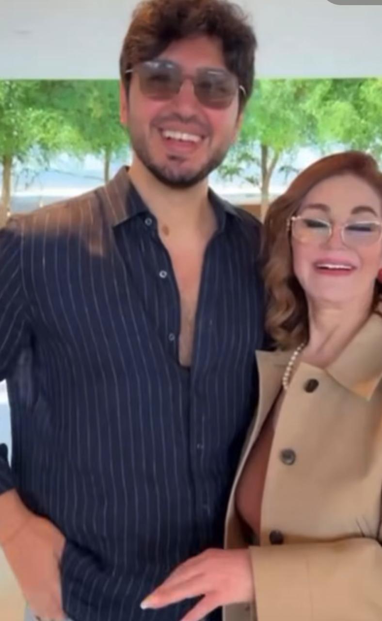 ميادة الحناوي بعد غياب رفقة نجل فضل شاكر