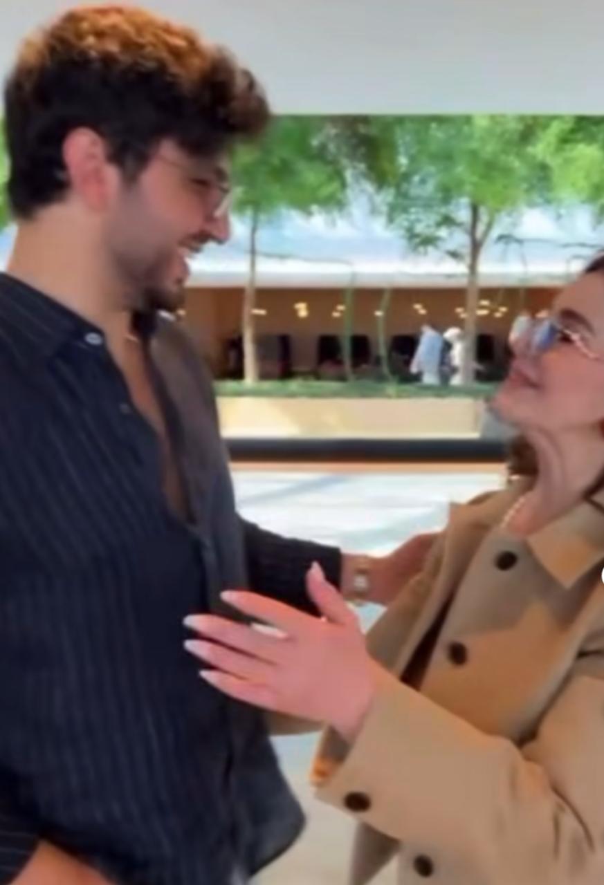 ميادة الحناوي بعد غياب رفقة نجل فضل شاكر