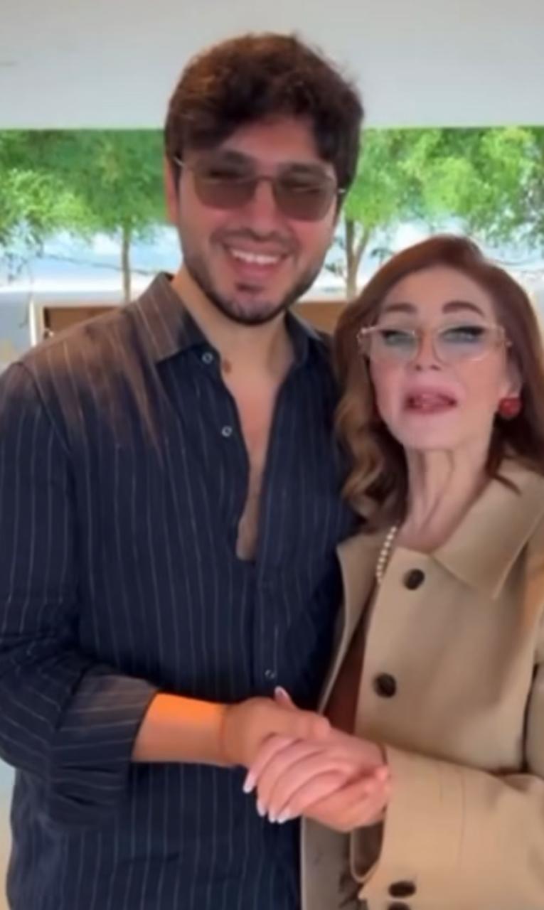 ميادة الحناوي بعد غياب رفقة نجل فضل شاكر