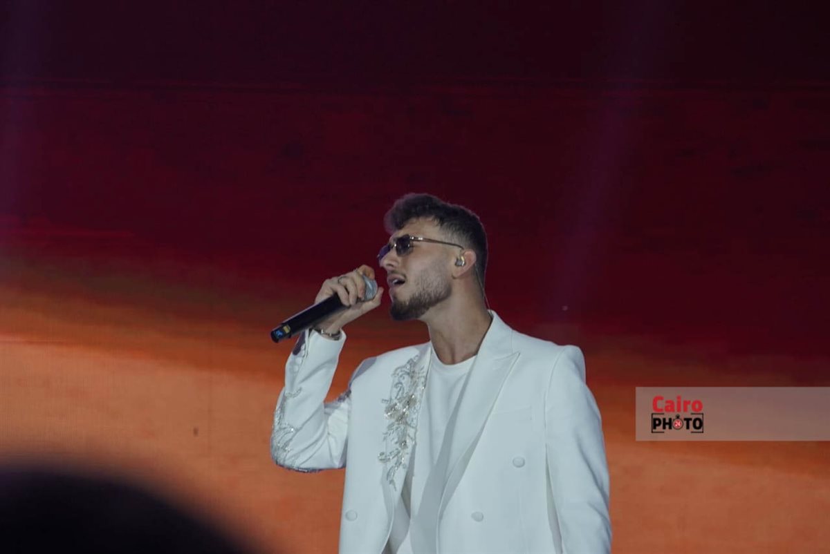 الشامي يشعل حفله الأول في مصر بمهرجان العلمين الجديدة