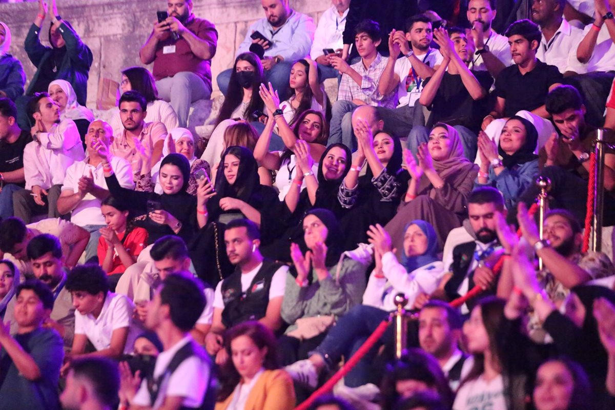 أحلام تتألق في حفلها بمهرجان جرش بالأردن