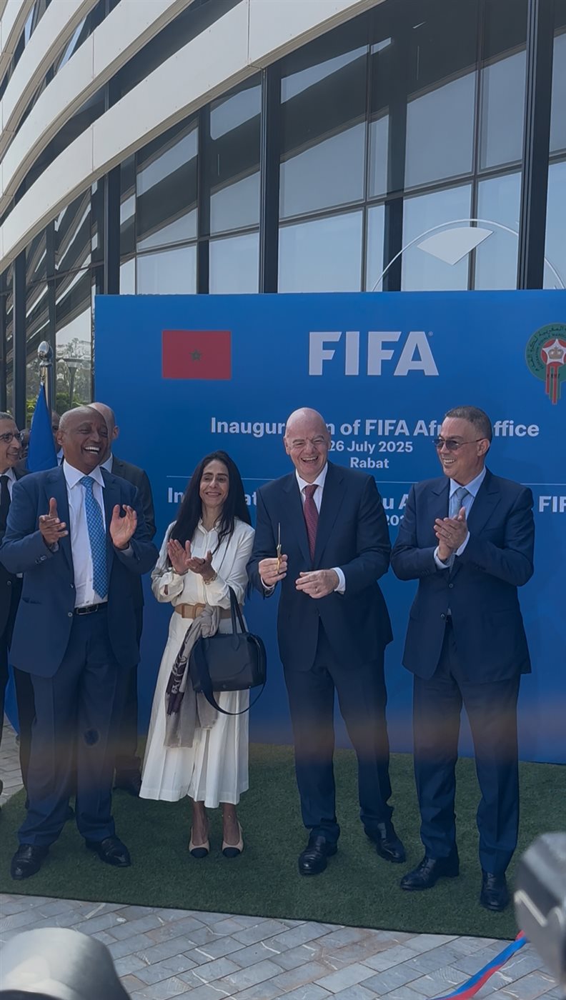 افتتاح مقر الاتحاد الدولي لكرة القدم في المغرب