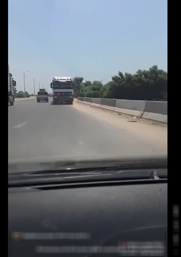القبض علي سائق نقل لسيره عكس الاتجاه بكفر الشيخ