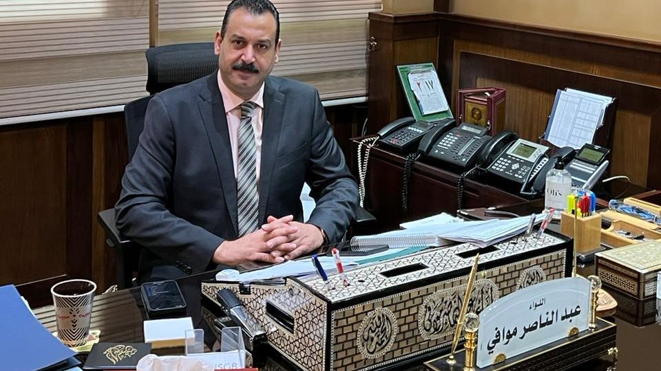 اللواء عبدالناصر موافي مدير الإدارة العامة لمباحث مطار القاهرة