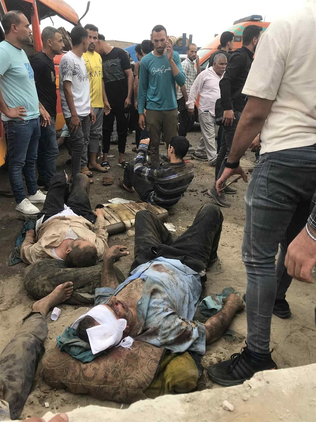 حادث طريق بورسعيد الإسماعيلية 