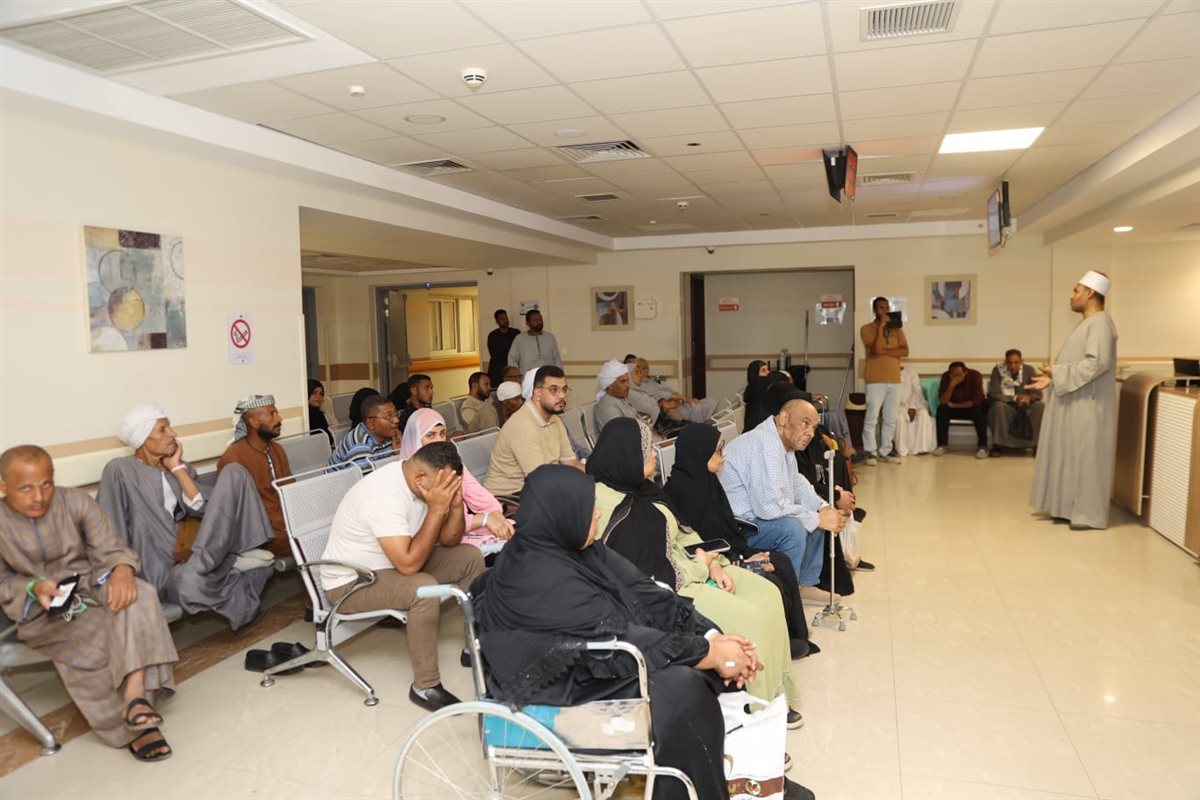 قافلة دعوية لدعم متحدى السرطان بالأقصر