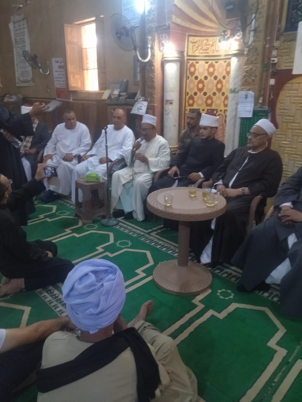 وفد من الأزهر الشريف يزور قرية برخيل بسوهاج